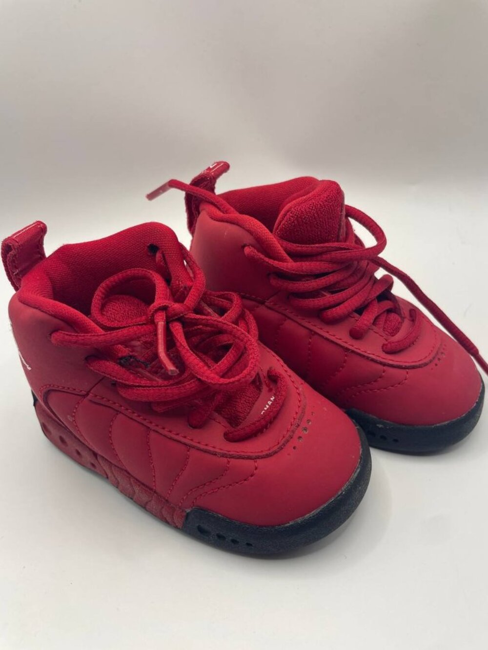 Jordan 12 Retro TD 'Gym Red' Toddler Shoes 4C - Jumpman Kidcore Style